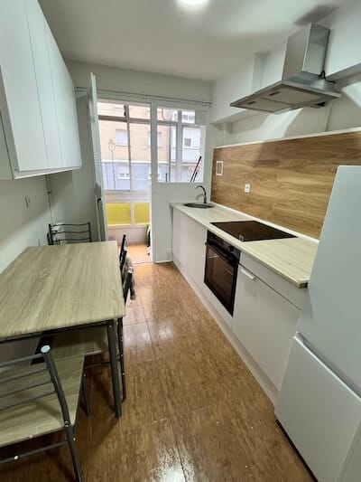 Cocina reformada del 2º proyecto.